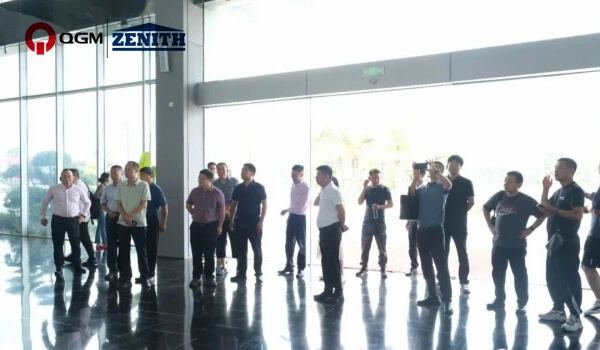 Industrial Solid Waste Network -valtuuskunta vieraili Quangong Co., Ltd:ssä tarkastuksia ja vaihtoa varten