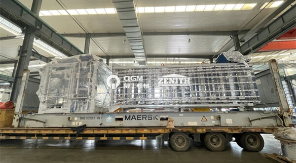 QGM:n uusi täysautomaattinen ZN1200C lohkotehdas Meksikoon – auttaa paikallista jälleenrakennusta Meksikon maanjäristyksen jälkeen