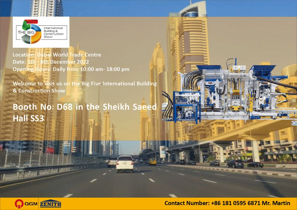 QGM Group osallistuu BIG 5 Show UAE 2022 -tapahtumaan