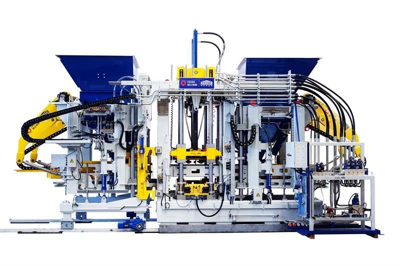 Toinen täysin automaattinen lohkotuotantolinja QGM: n asettui Meksikossa