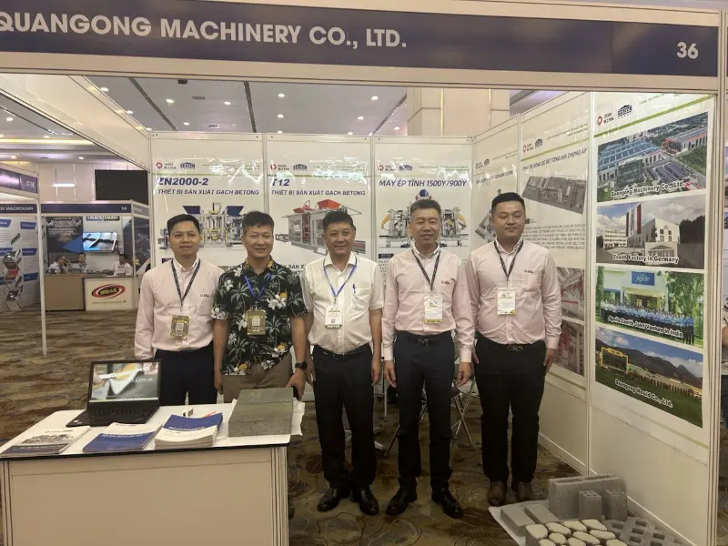 Syventää jalansijaa Kaakkois-Aasian infrastruktuurissa! Quangong Machinery Co., Ltd. loistaa vuoden 2026 Vietnamin betoninäyttelyssä