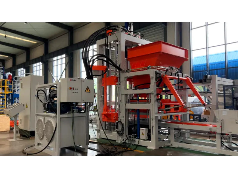 Quangong Machinery Co., Ltd. QT10 High Speed ​​Block Making -tuotantolinja asettaa uuden standardin älykkään valmistuksen erinomaisuuteen